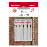 HUSQVARNA® VIKING® Leather Needle Size 80/12, 5-Pack